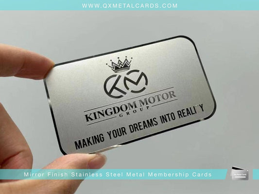 Elevate Your Brand with Premium Metal Business Cards