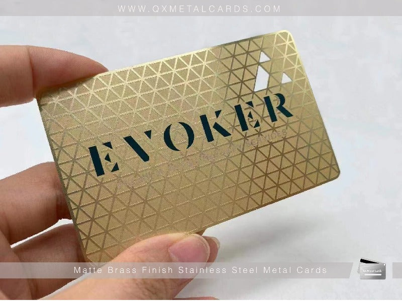 Gold Metal Cards, Metal Business Cards, Free Shipping