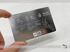 Stainless Steel Metal Cards