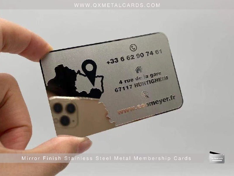 Stainless Steel Metal Cards