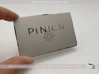 Stainless Steel Metal Cards