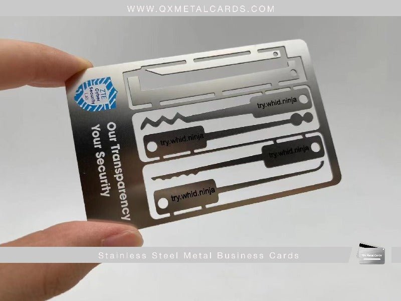 Stainless Steel Metal Cards