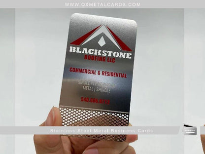 Stainless Steel Metal Cards