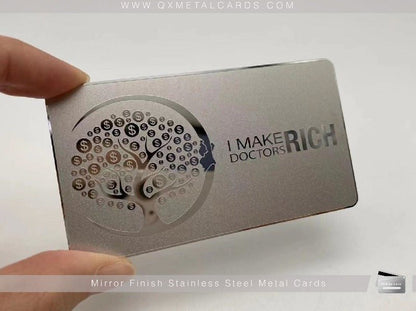 Stainless Steel Metal Cards